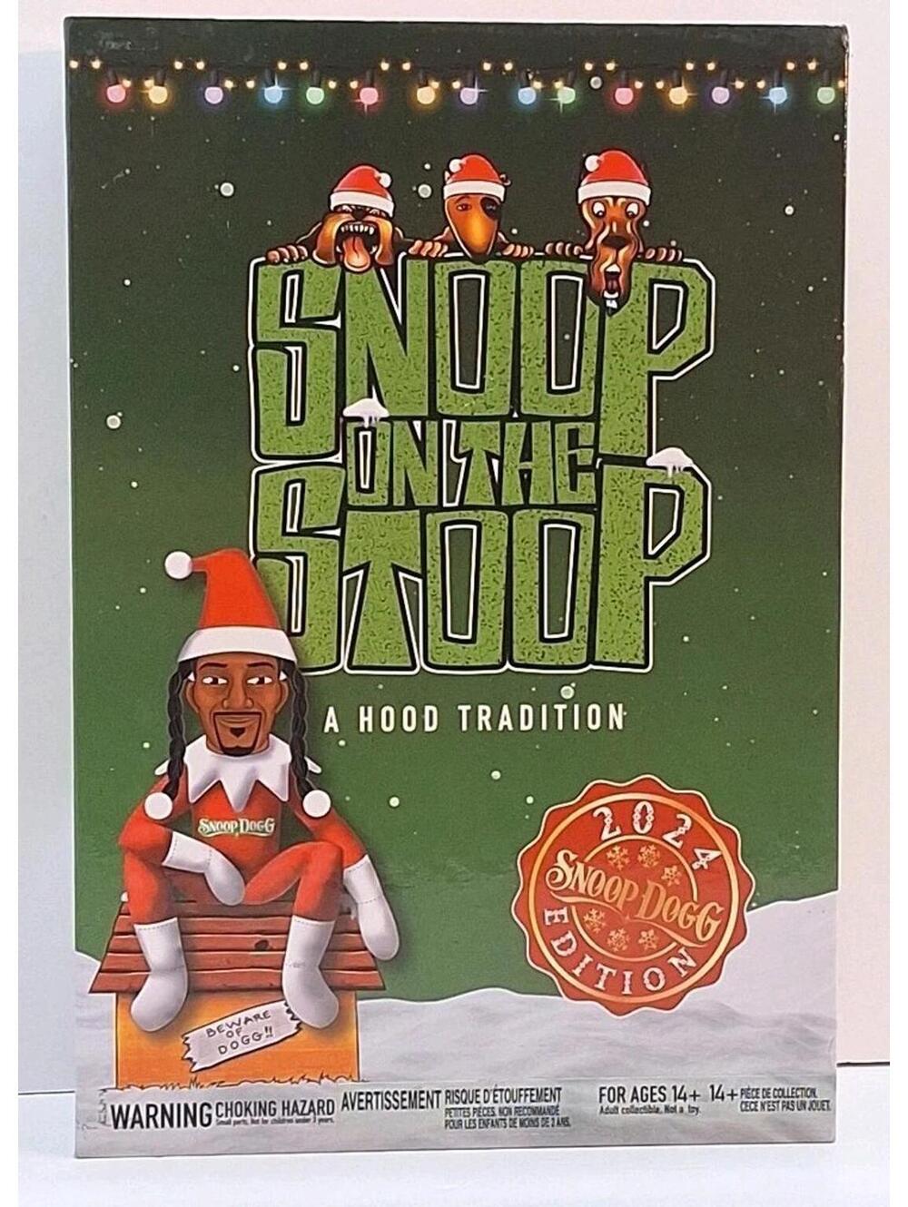 Snoop on the Stoop 12” Snoop Dogg Christmas Red Plush Figurine Volume 3 New